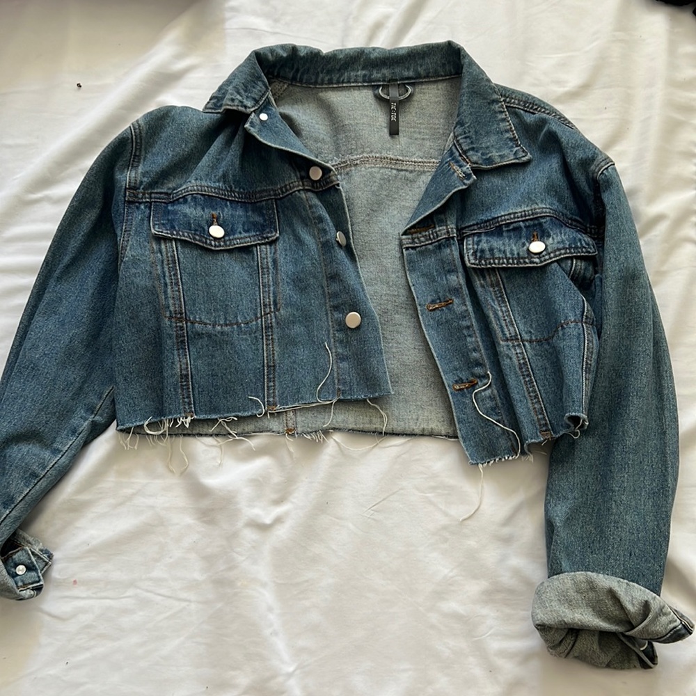 Cropped Jean jacket